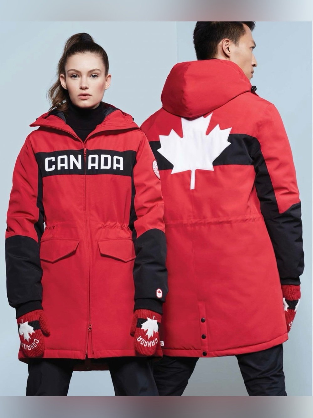 Official Team Canada PyeongChang 2018 Olympic Parka Sz Medium - Picture 2 of 16